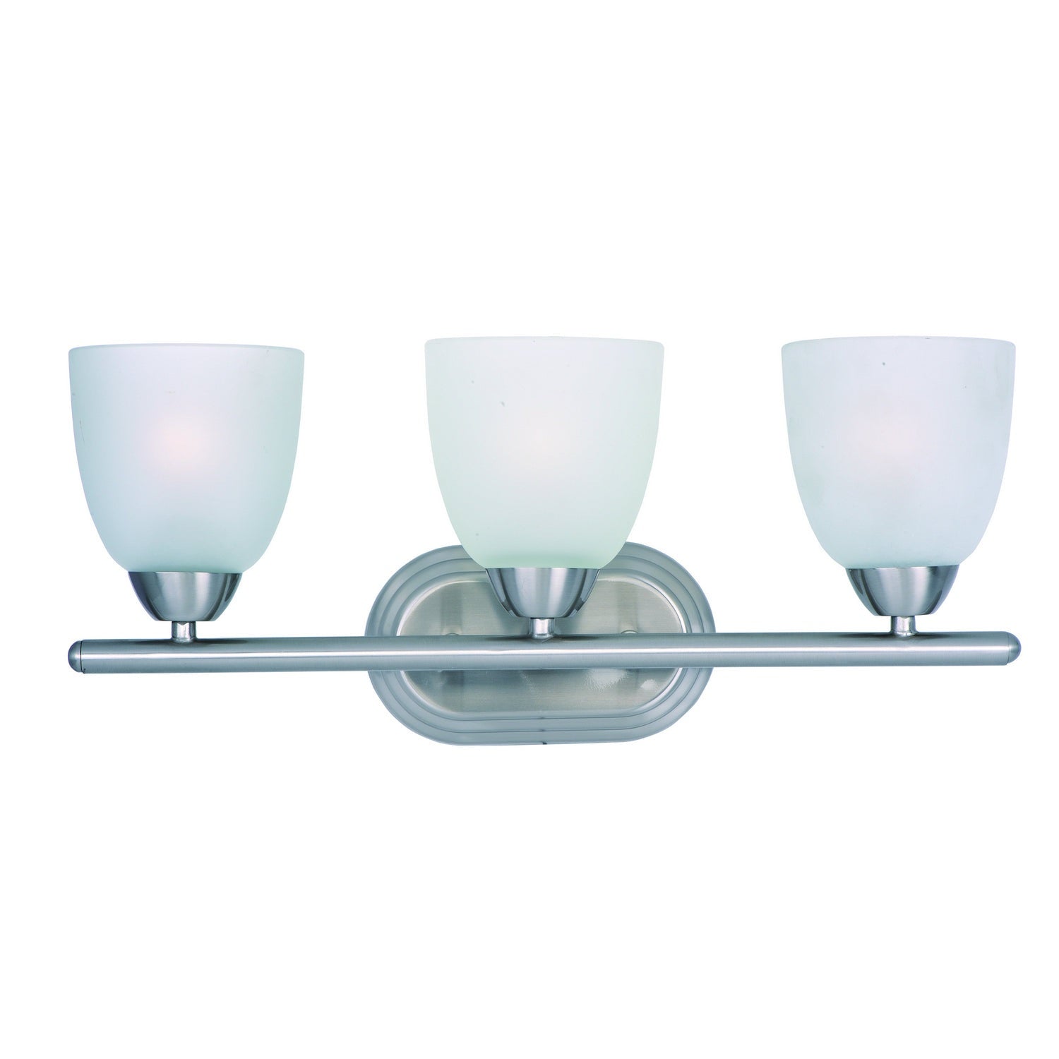 Maxim - 11313FTSN - Three Light Bath Vanity - Axis - Satin Nickel
