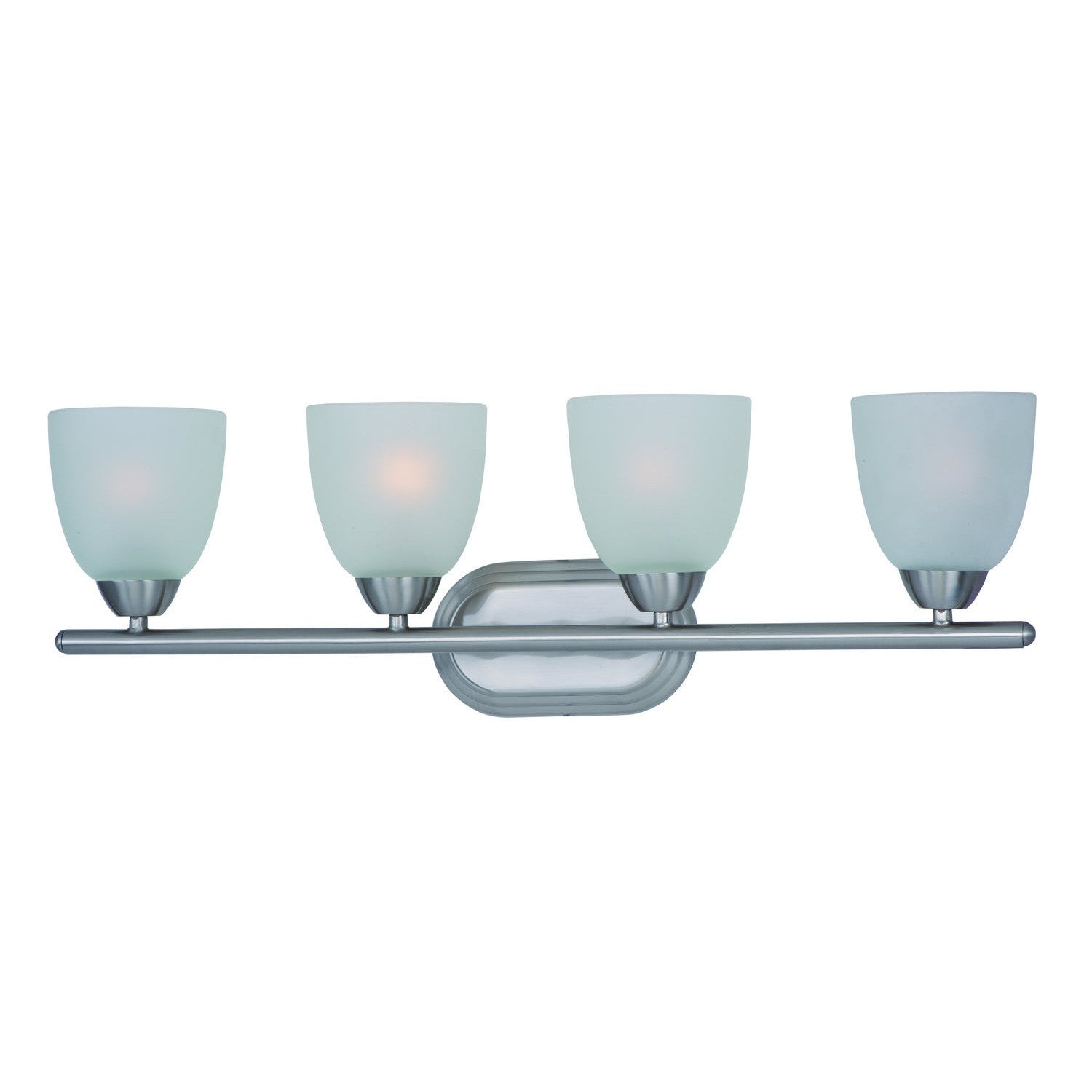Maxim - 11314FTSN - Four Light Bath Vanity - Axis - Satin Nickel