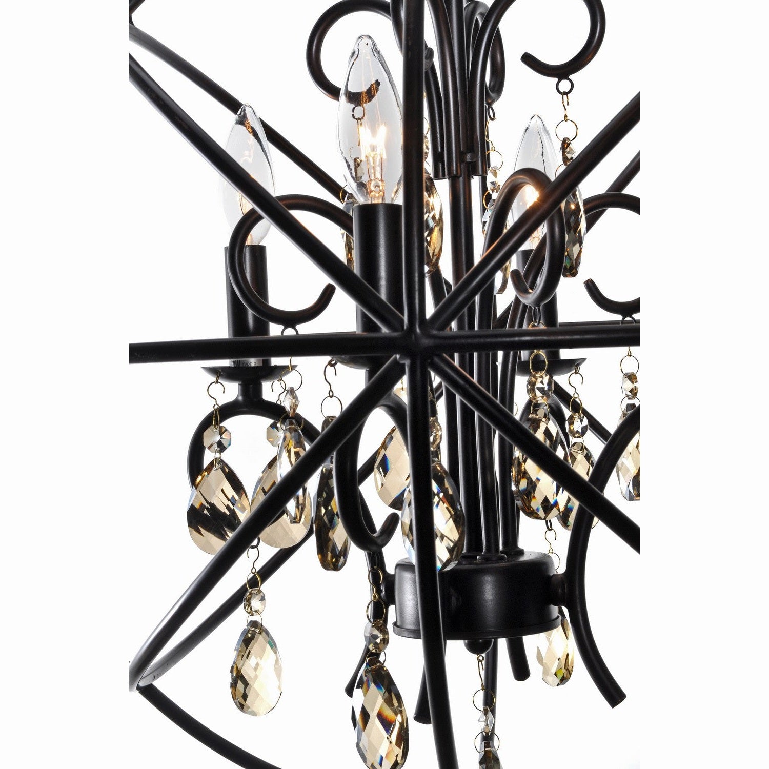 Maxim - 25142OI - Four Light Pendant - Orbit - Oil Rubbed Bronze