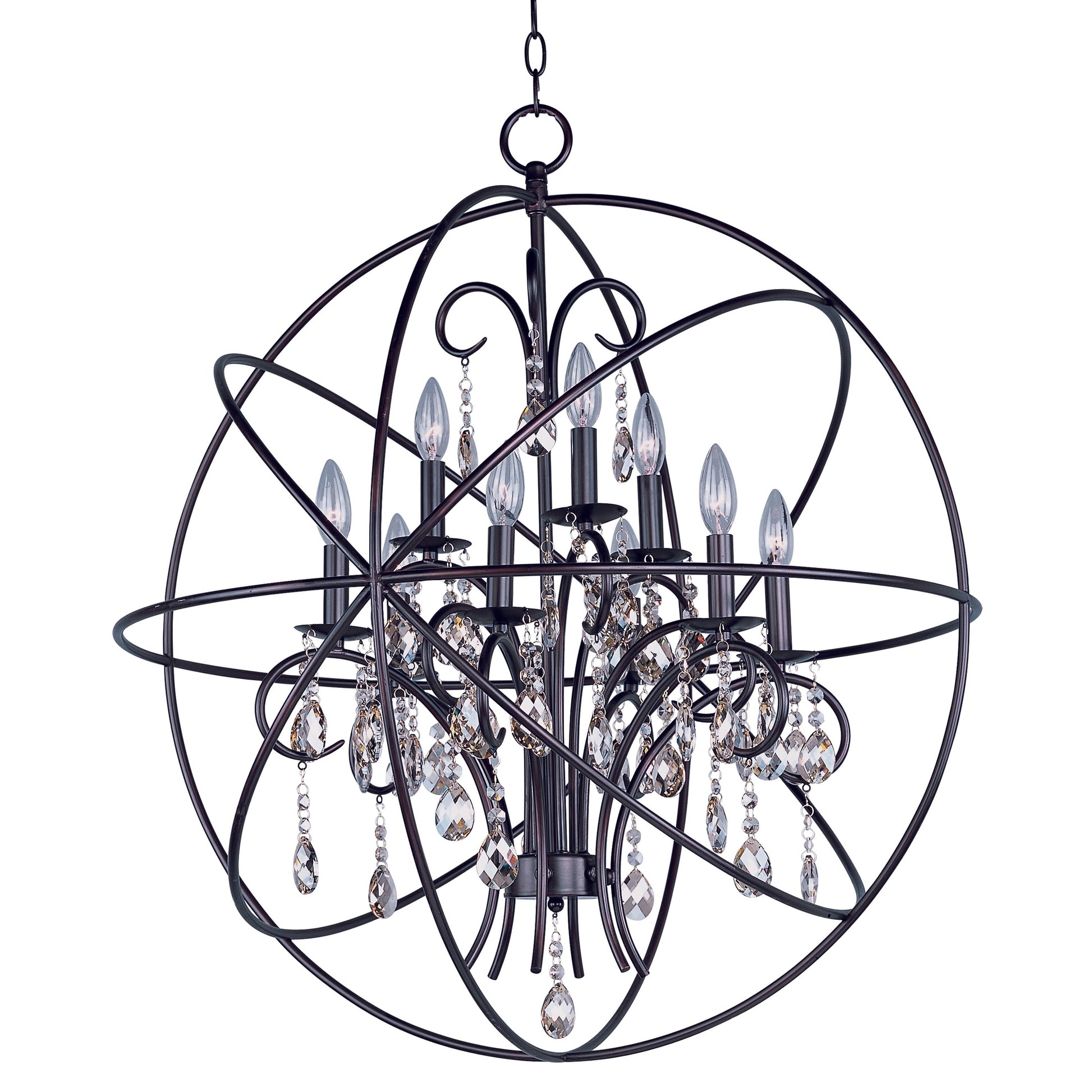 Maxim - 25145OI - Nine Light Pendant - Orbit - Oil Rubbed Bronze