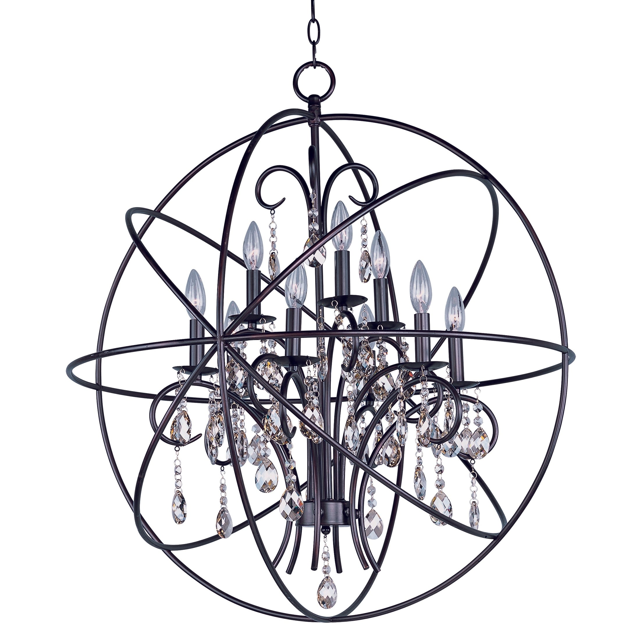 Maxim - 25145OI - Nine Light Pendant - Orbit - Oil Rubbed Bronze