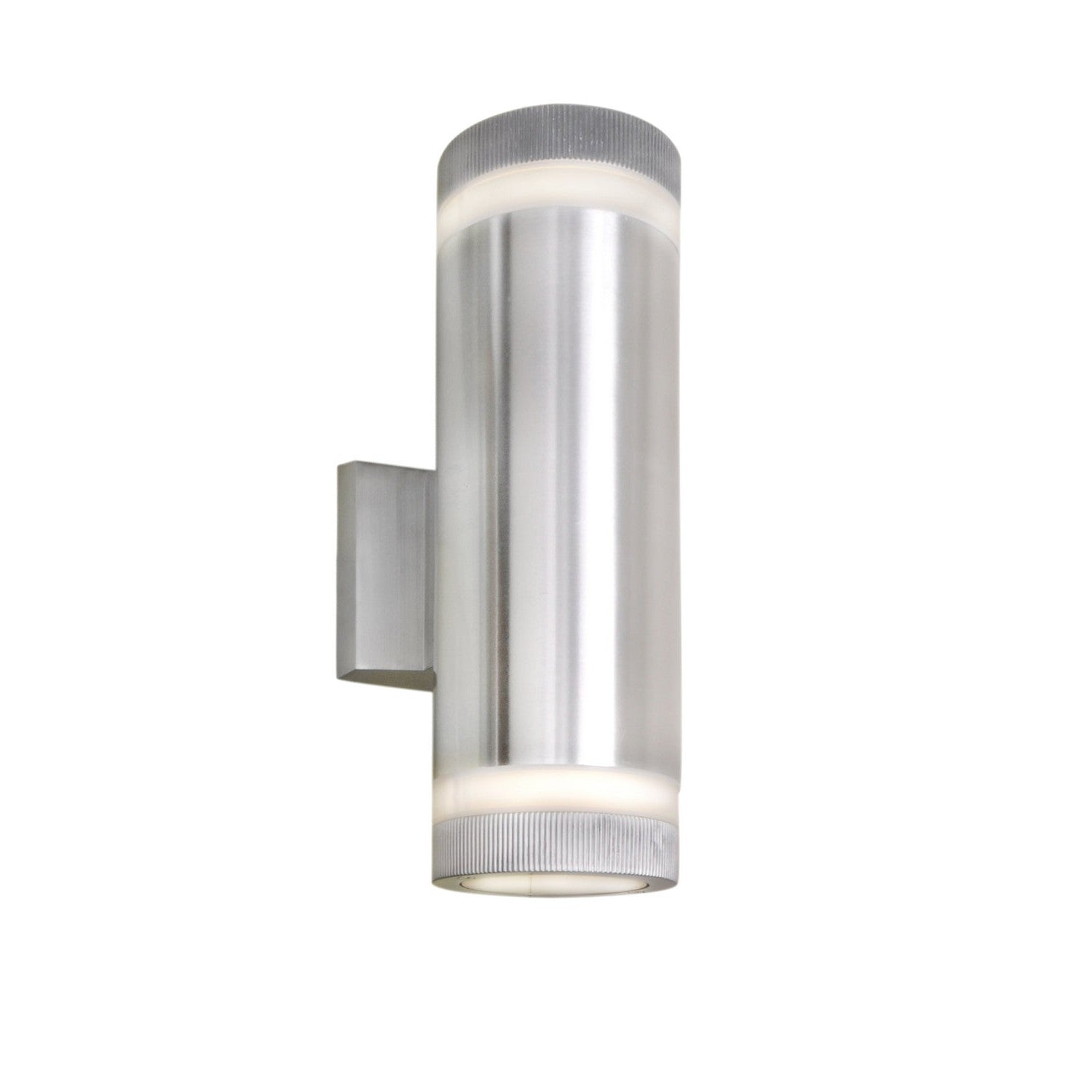 Maxim - 6112AL - Two Light Outdoor Wall Lantern - Lightray - Brushed Aluminum