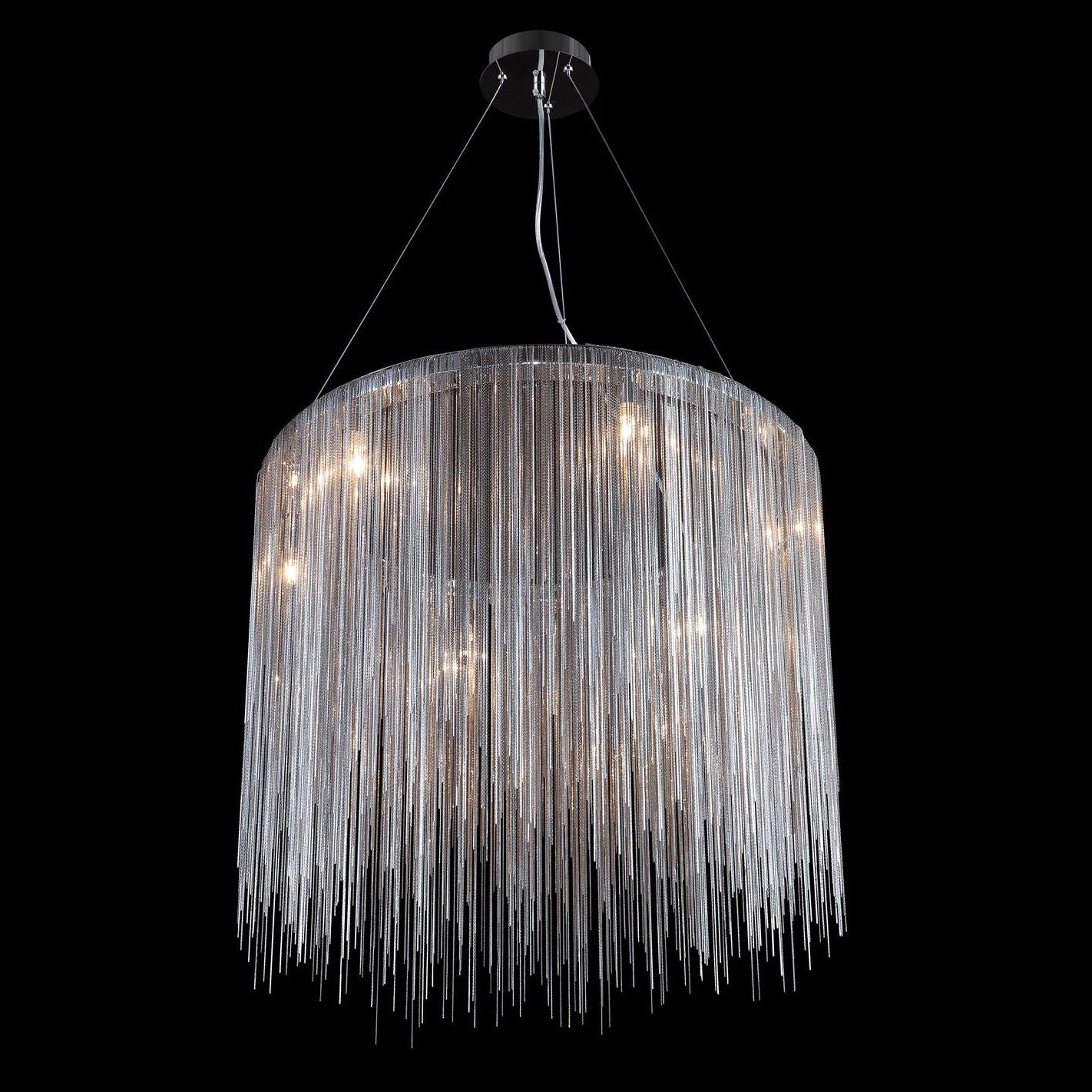 Avenue Lighting - HF1202-CH - LED Chandelier - Fountain Ave. - Chrome