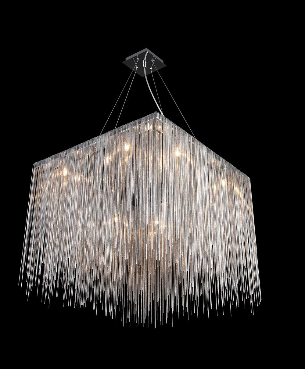 Avenue Lighting - HF1203-CH - LED Chandelier - Fountain Ave. - Chrome