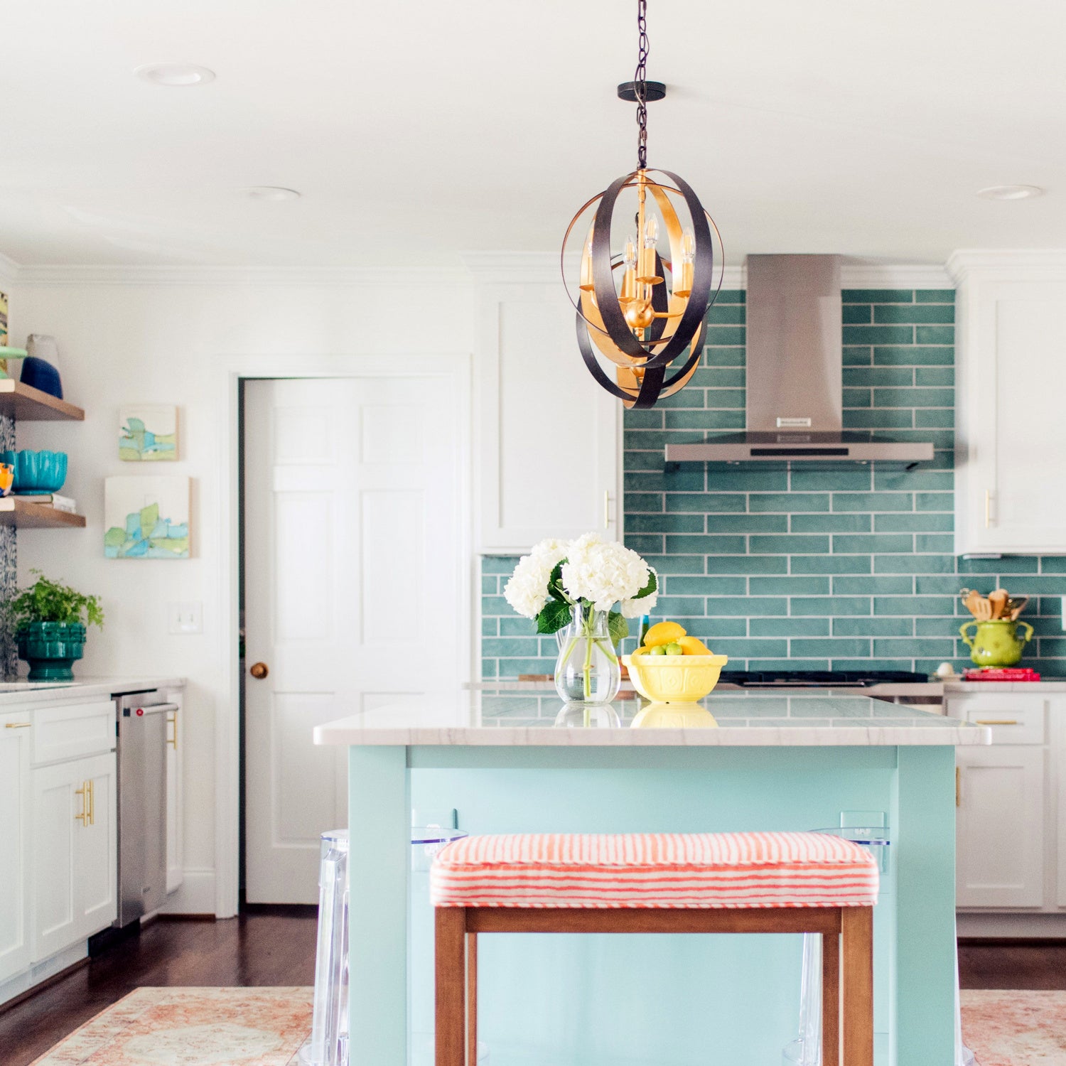 Crystorama - 584-EB-GA - Four Light Mini Chandelier - Luna - English Bronze + Antique Gold