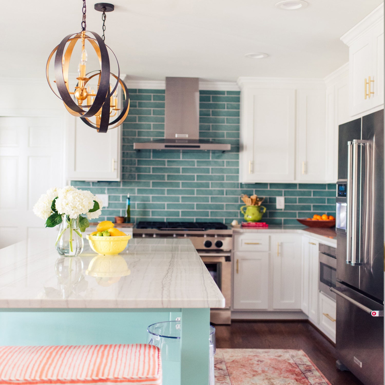 Crystorama - 584-EB-GA - Four Light Mini Chandelier - Luna - English Bronze + Antique Gold