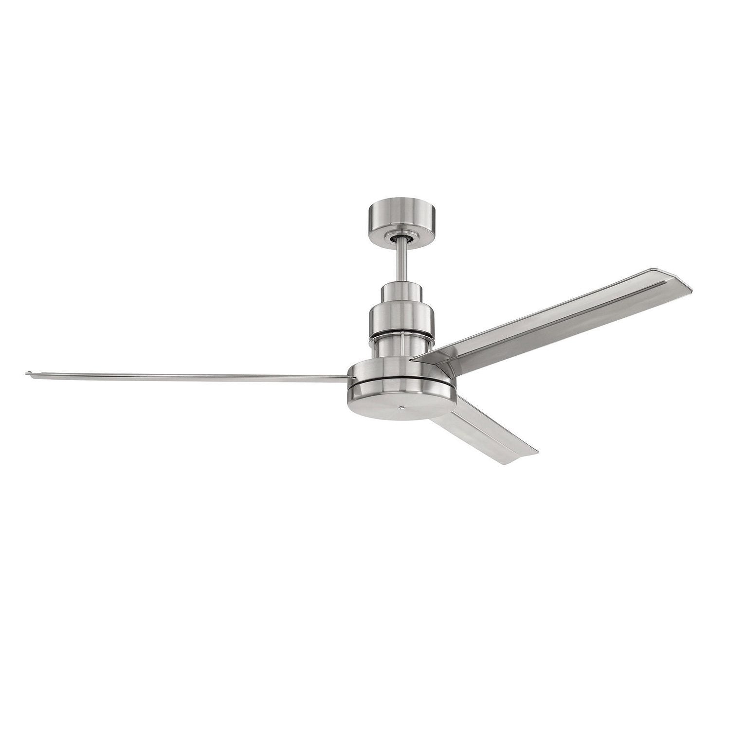 Craftmade - MND54BNK3 - 54" Ceiling Fan - Mondo 54 - Brushed Polished Nickel