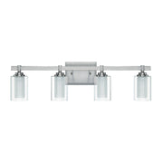 Craftmade - 16727BNK4 - Four Light Vanity - Celeste - Brushed Polished Nickel