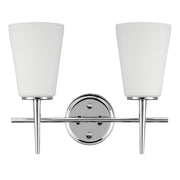 Generation Lighting - 4440402-05 - Two Light Wall / Bath - Driscoll - Chrome