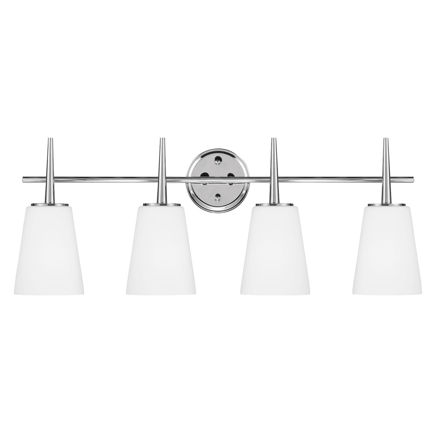 Generation Lighting - 4440404-05 - Four Light Wall / Bath - Driscoll - Chrome