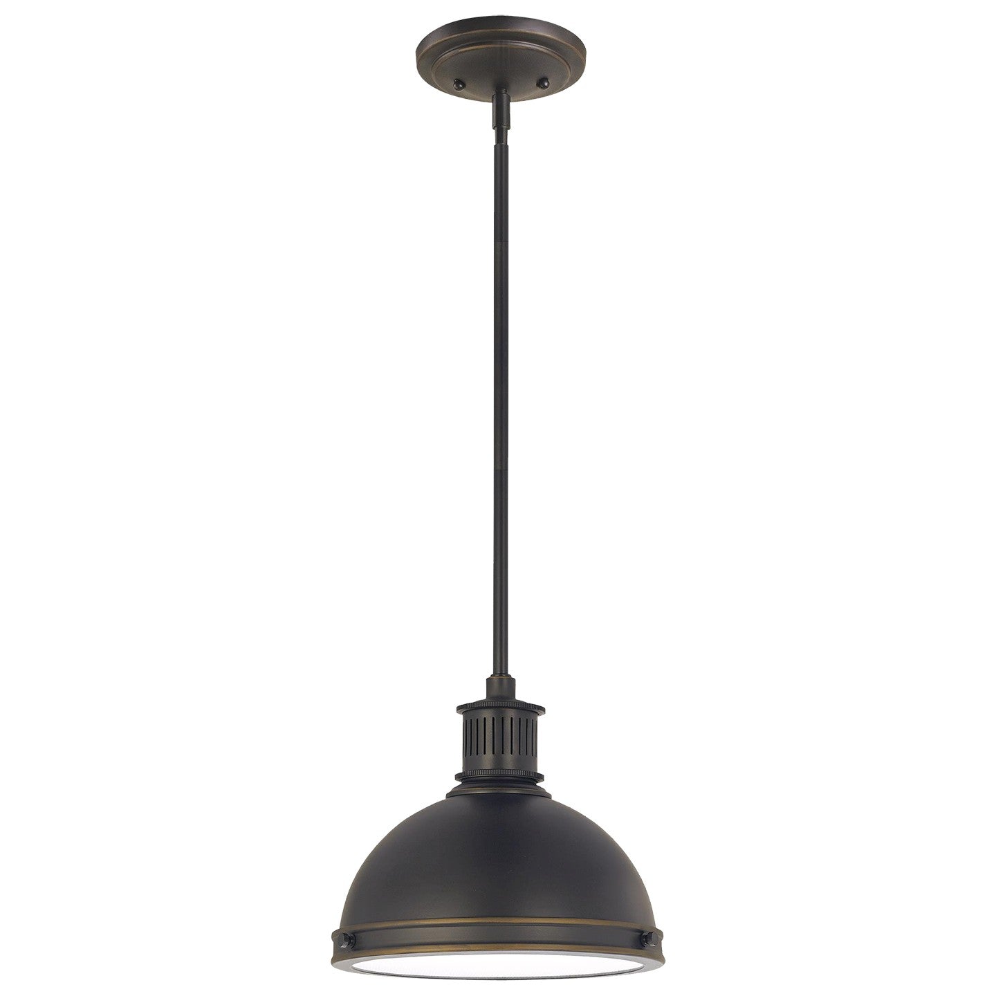 Generation Lighting - 65085-715 - One Light Pendant - Pratt Street Metal - Autumn Bronze