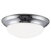 Generation Lighting - 75436-05 - Three Light Flush Mount - Nash - Chrome