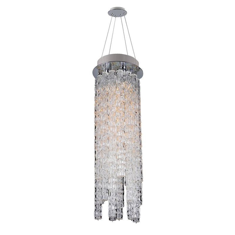 Allegri - 11136-010 - Three Light Convertible Pendant - Flush Mount - Botticelli - Chrome