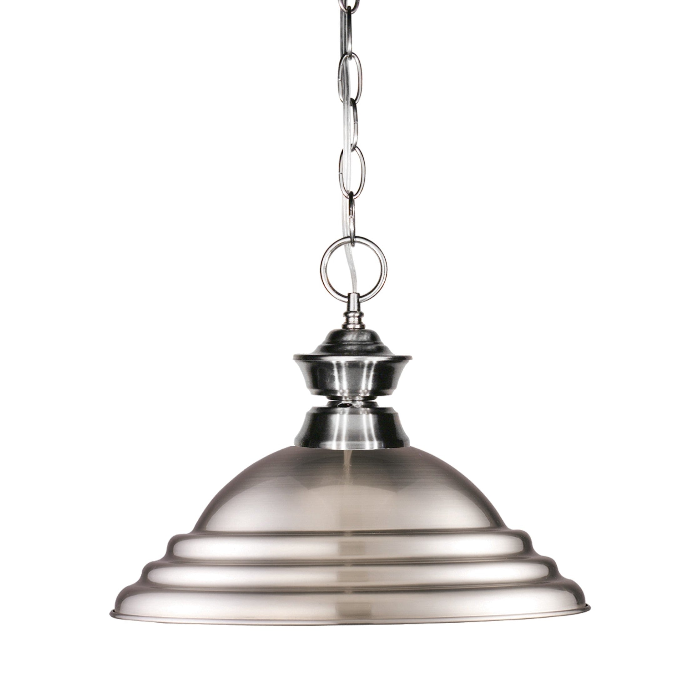 Z-Lite - 100701BN-SBN - One Light Pendant - Pendant Lights - Brushed Nickel