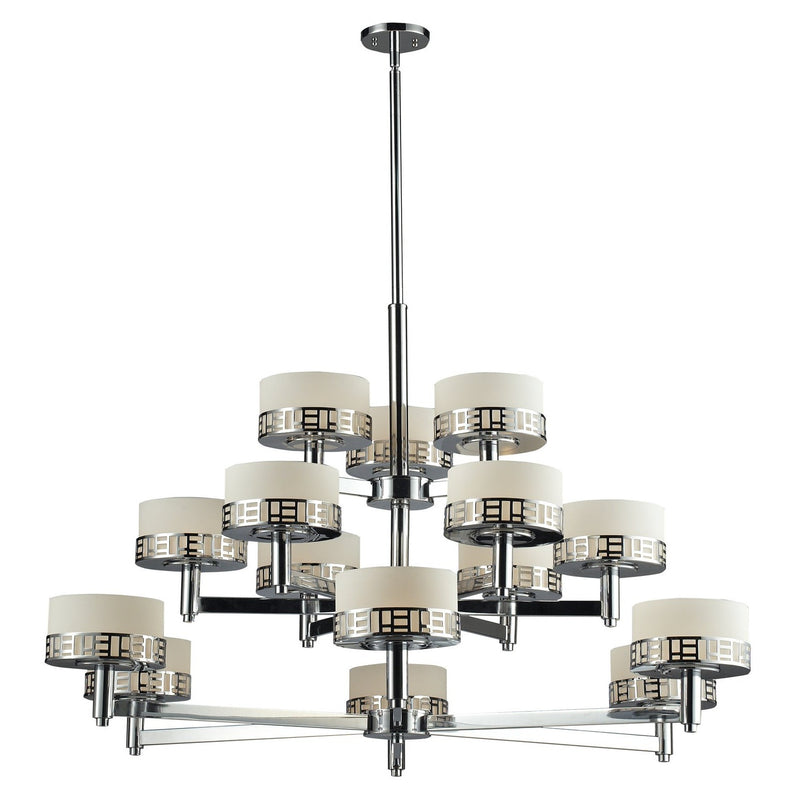 Z-Lite - 328-15-CH - 15 Light Chandelier - Elea - Chrome