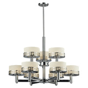 Z-Lite - 328-9-CH - Nine Light Chandelier - Elea - Chrome