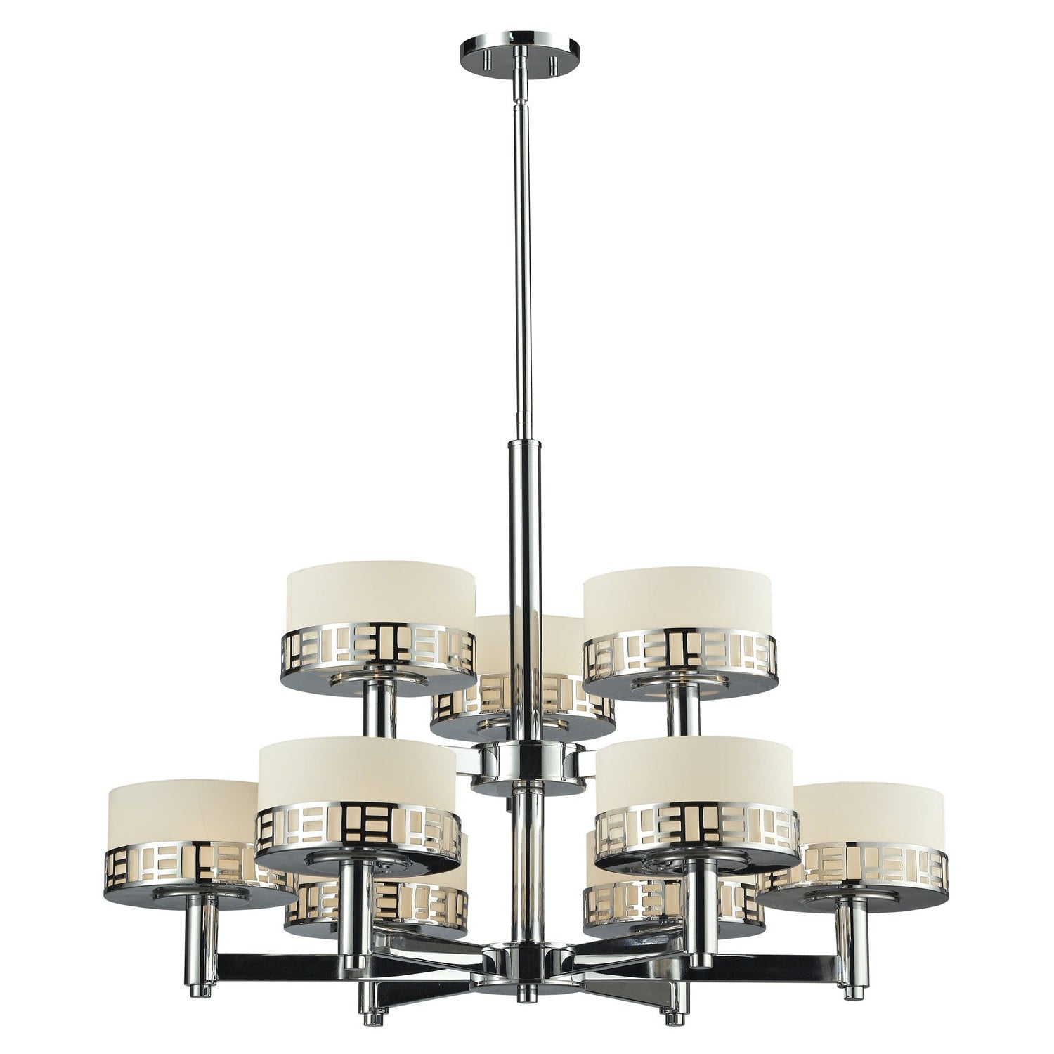 Z-Lite - 328-9-CH - Nine Light Chandelier - Elea - Chrome