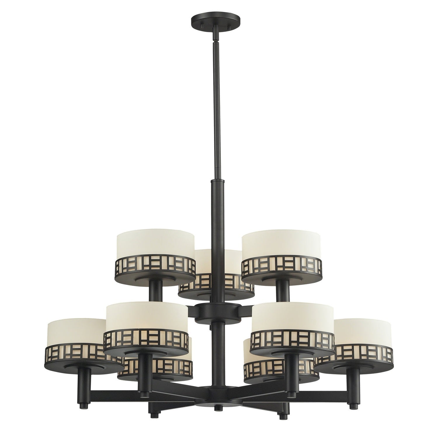 Z-Lite - 329-9-BRZ - Nine Light Chandelier - Elea - Bronze