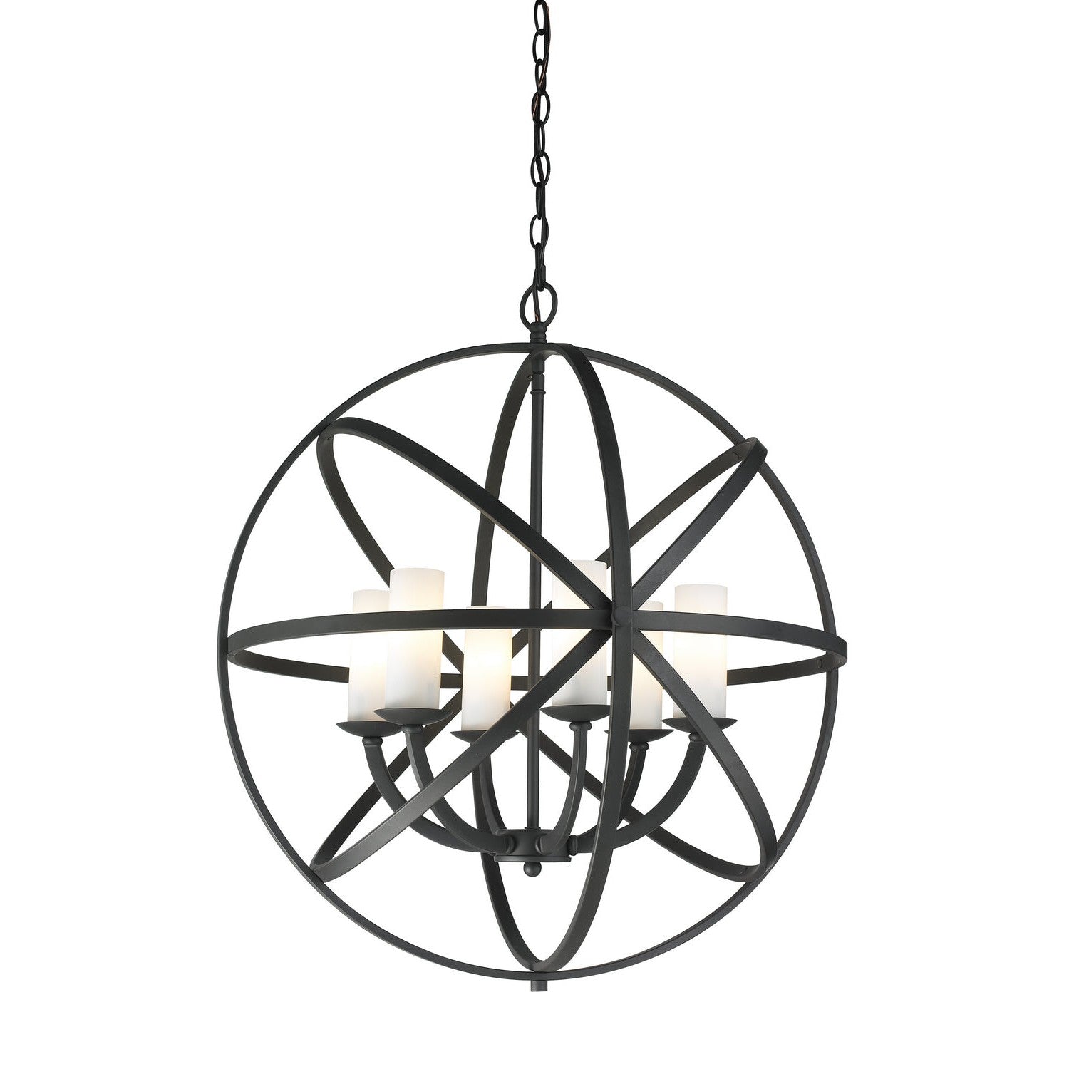 Z-Lite - 6017-6L-BRZ - Six Light Chandelier - Aranya - Bronze