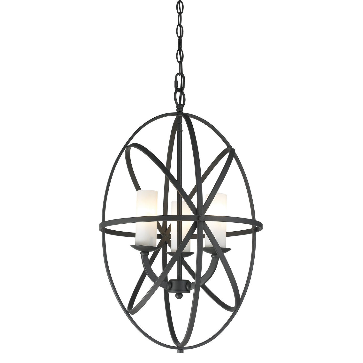 Z-Lite - 6027-3S-BRZ - Three Light Chandelier - Aranya - Bronze