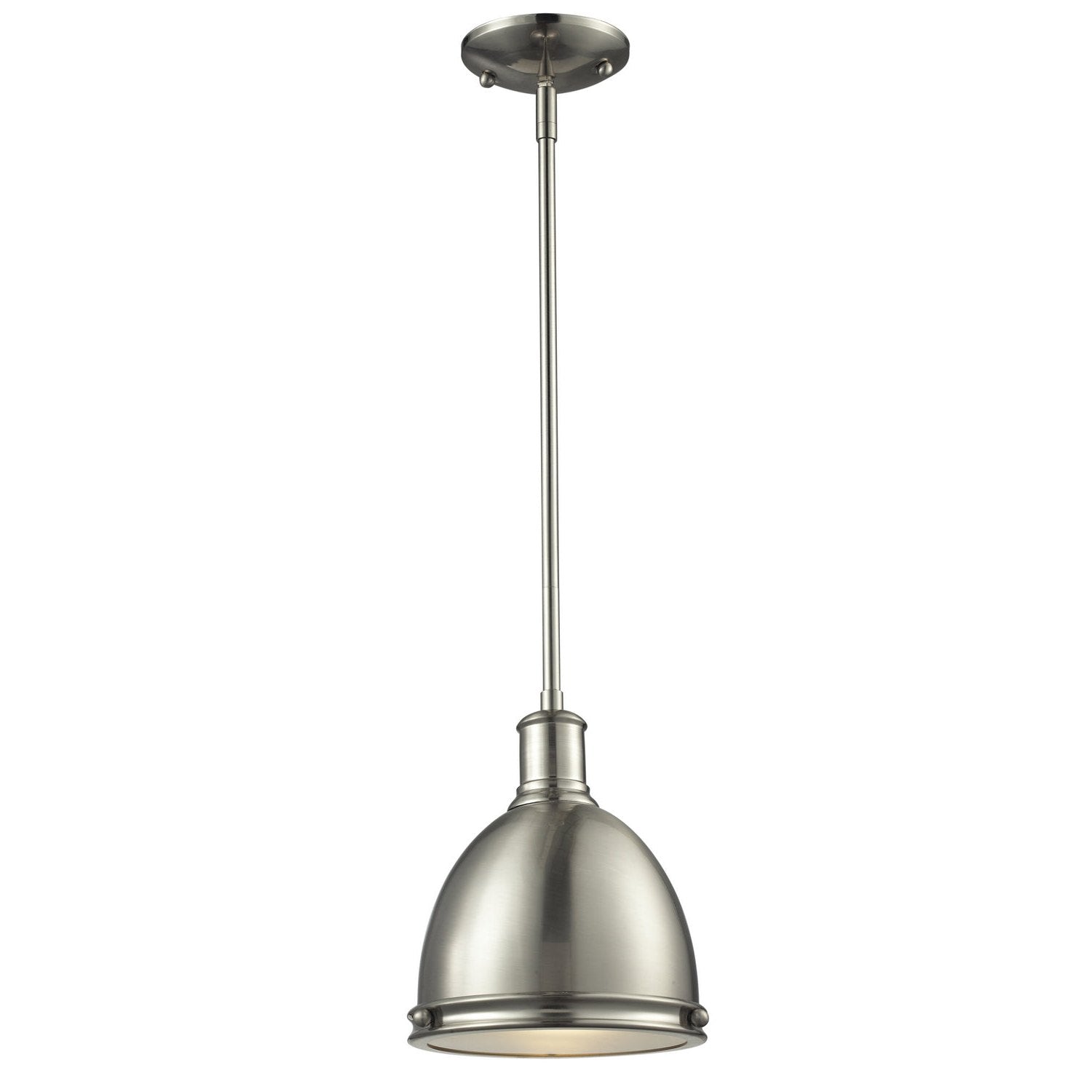 Z-Lite - 710MP-BN - One Light Pendant - Mason - Brushed Nickel