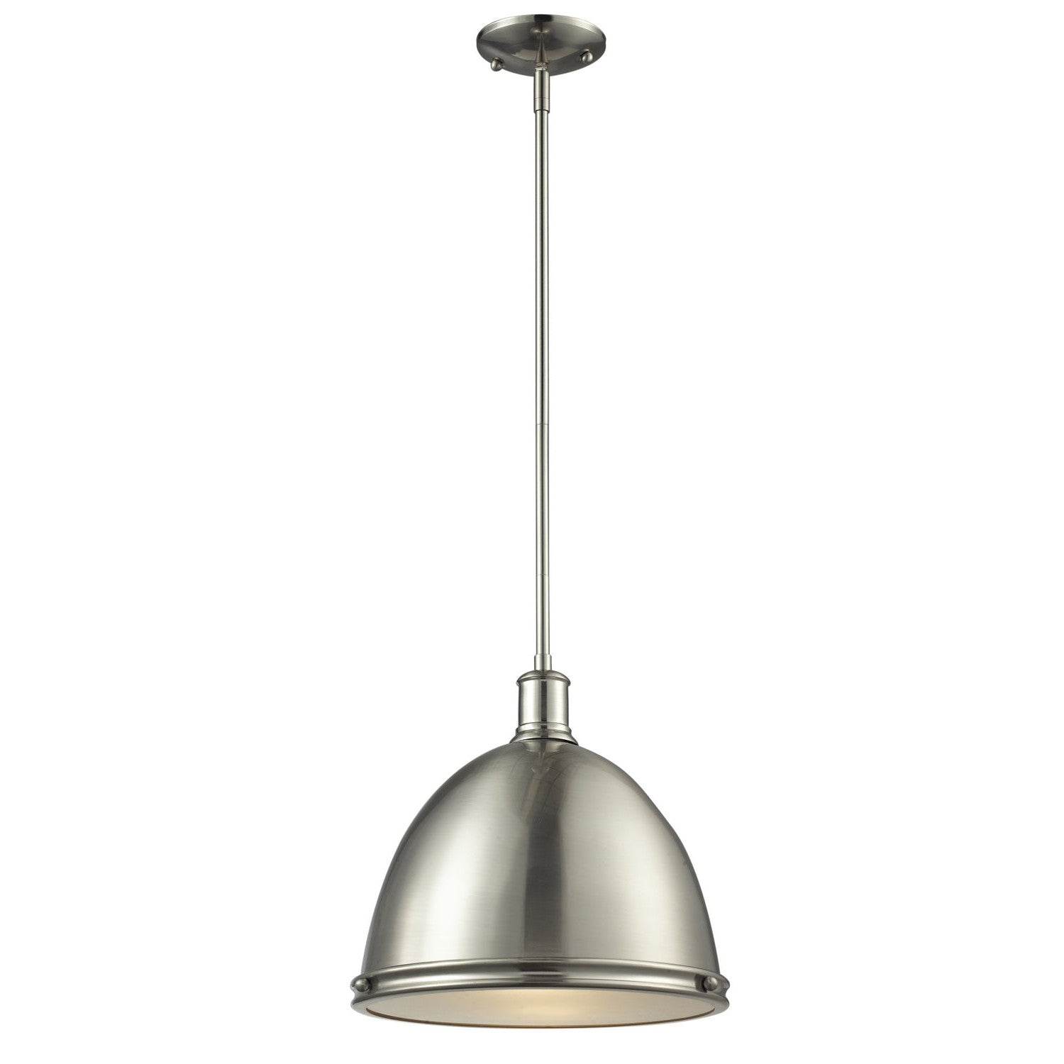 Z-Lite - 710P13-BN - One Light Pendant - Mason - Brushed Nickel