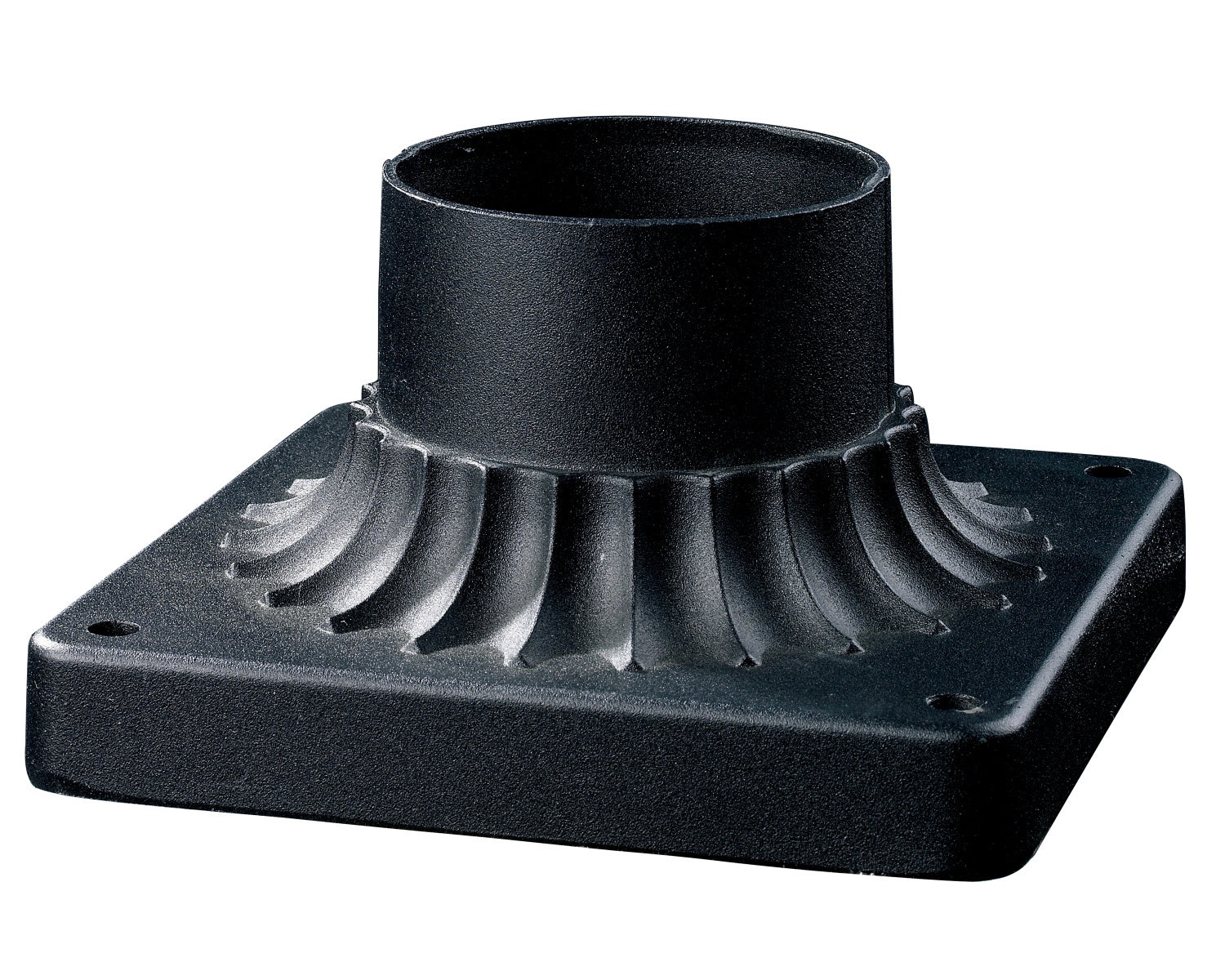 Z-Lite - PM-BK - Light Outdoor Posts - Hardware - Pier Mounts - Black