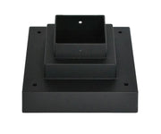 Z-Lite - SQPM-BK - Light Outdoor Posts - Hardware - Pier Mounts - Black