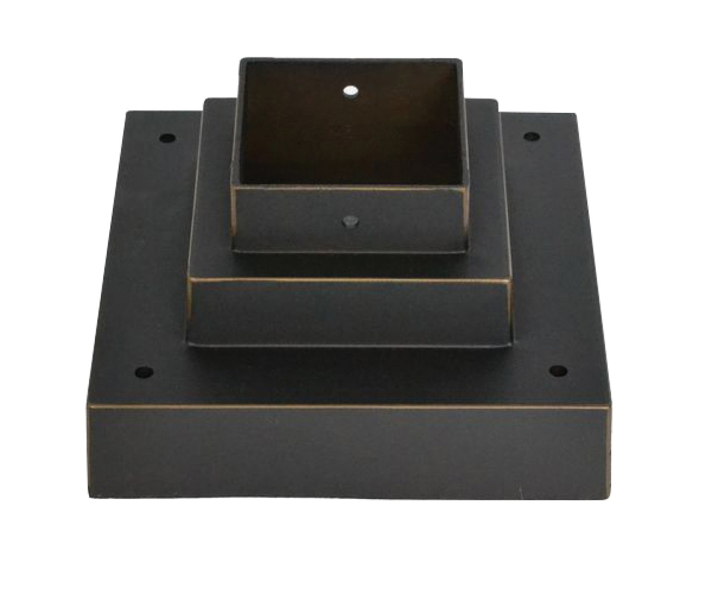 Z-Lite - SQPM-ORBZ - Light Outdoor Posts - Hardware - Pier Mounts - Outdoor Rubbed Bronze