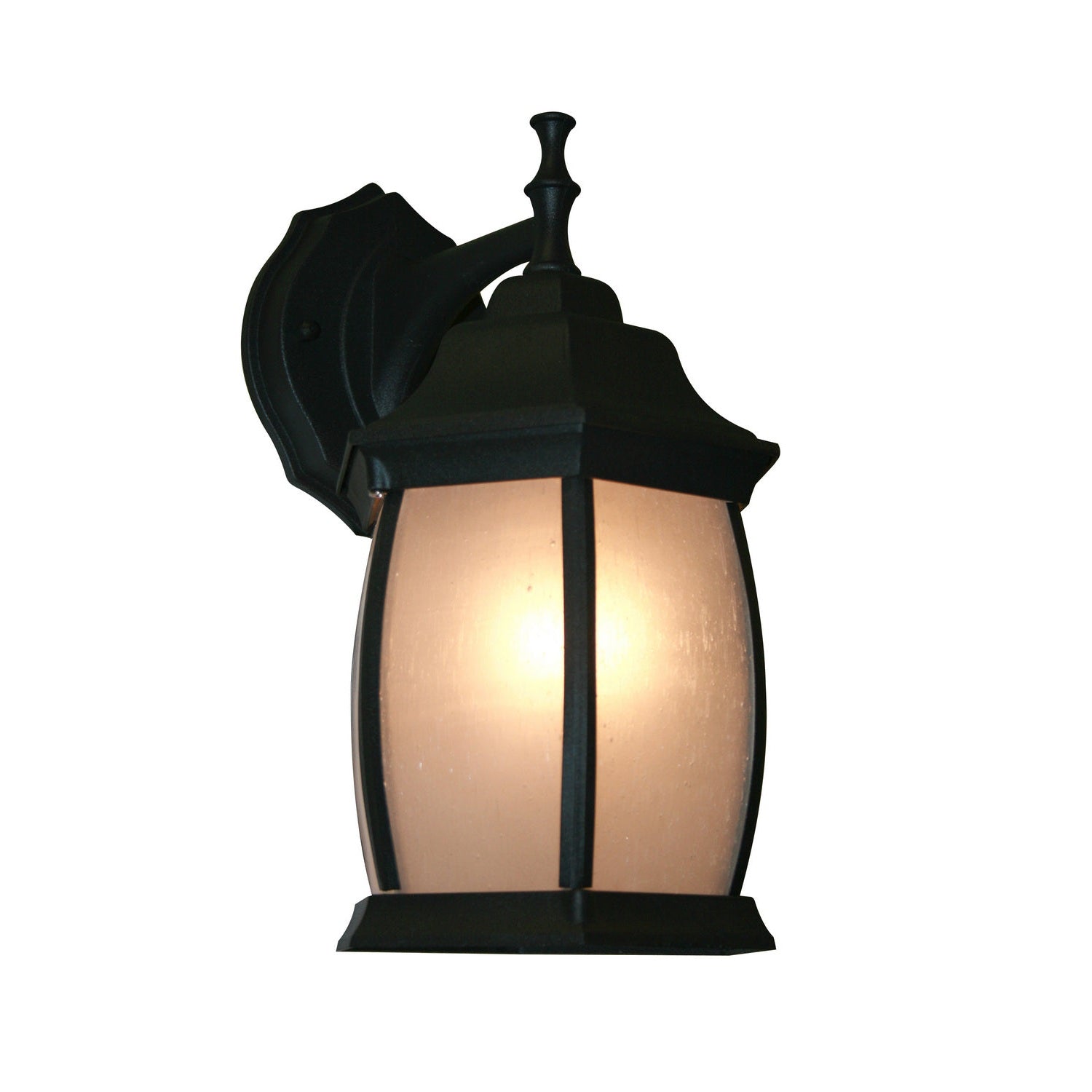 Z-Lite - T20-BK-F - One Light Outdoor Wall Light - Waterdown - Black
