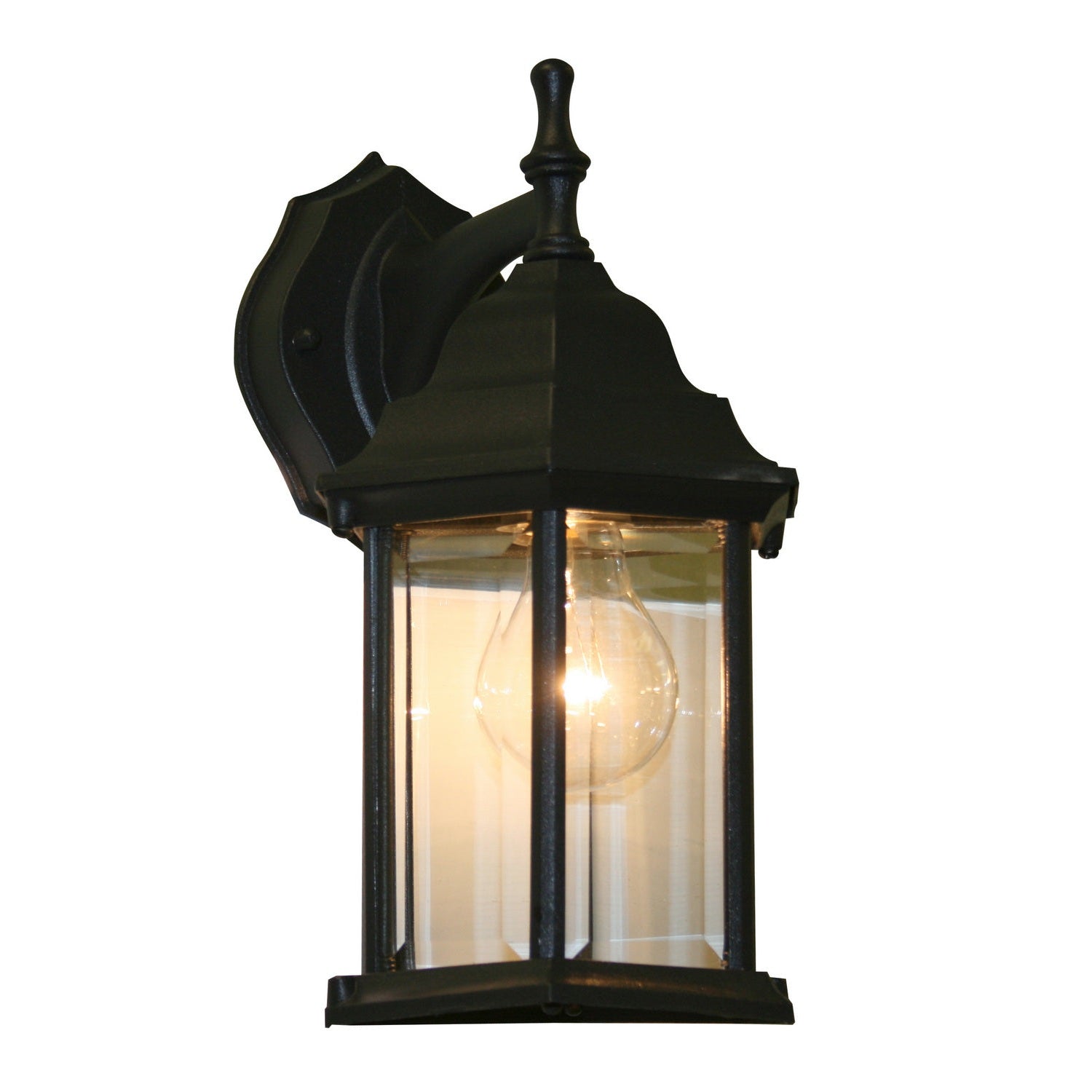 Z-Lite - T21BK - One Light Outdoor Wall Light - Waterdown - Black