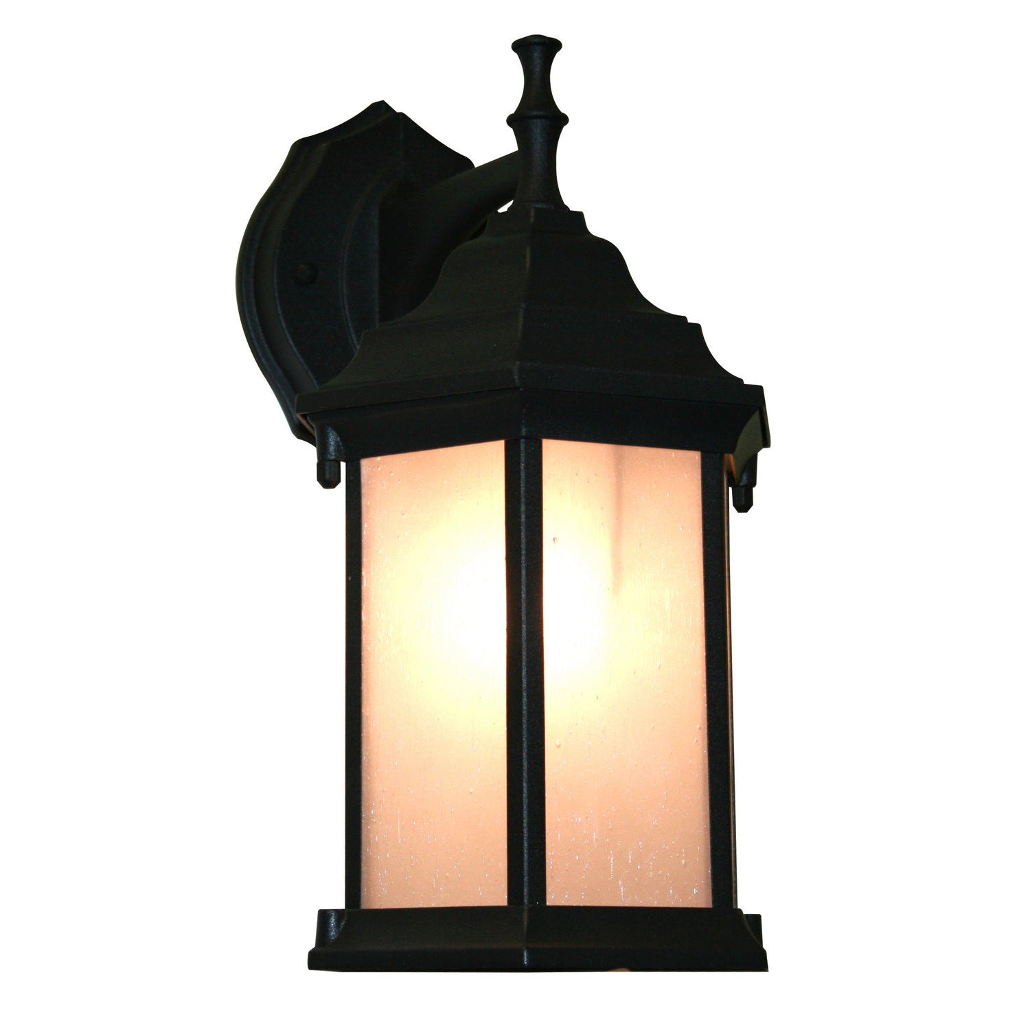 Z-Lite - T21-BK-F - One Light Outdoor Wall Light - Waterdown - Black