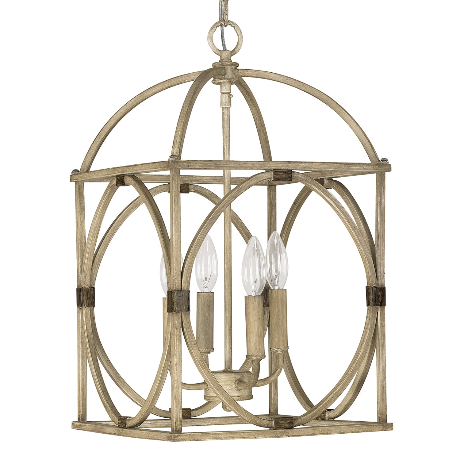 Capital Lighting - 4521FO - Four Light Foyer - Surrey - French Oak