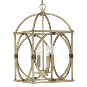Capital Lighting - 4521FO - Four Light Foyer - Surrey - French Oak