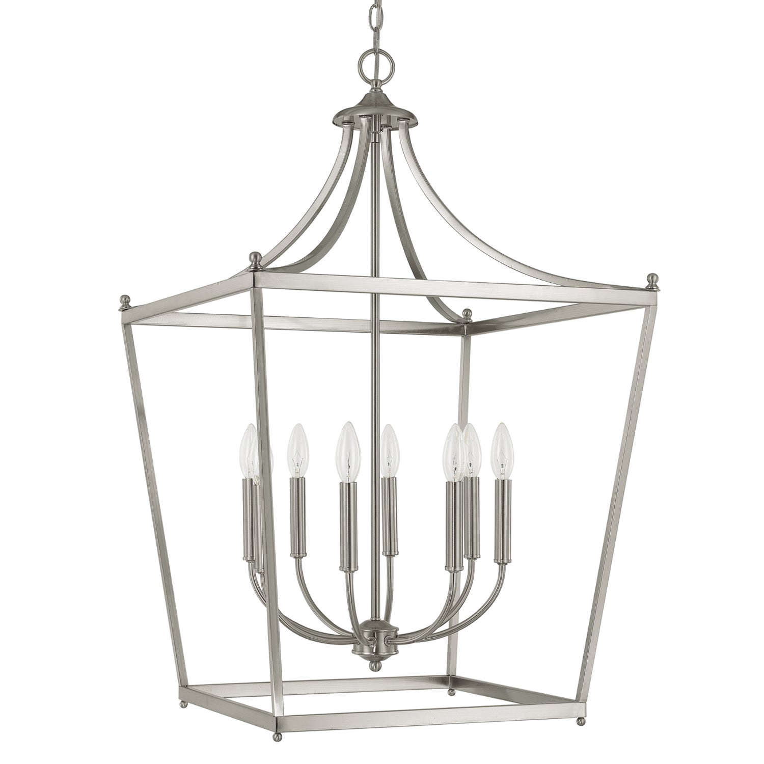 Capital Lighting - 9553BN - Eight Light Foyer - Stanton - Brushed Nickel