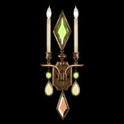 Fine Art Handcrafted Lighting - 718150-1ST - Two Light Wall Sconce - Encased Gems - Bronze