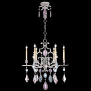 Fine Art Handcrafted Lighting - 729440-1ST - Six Light Chandelier - Encased Gems - Silver