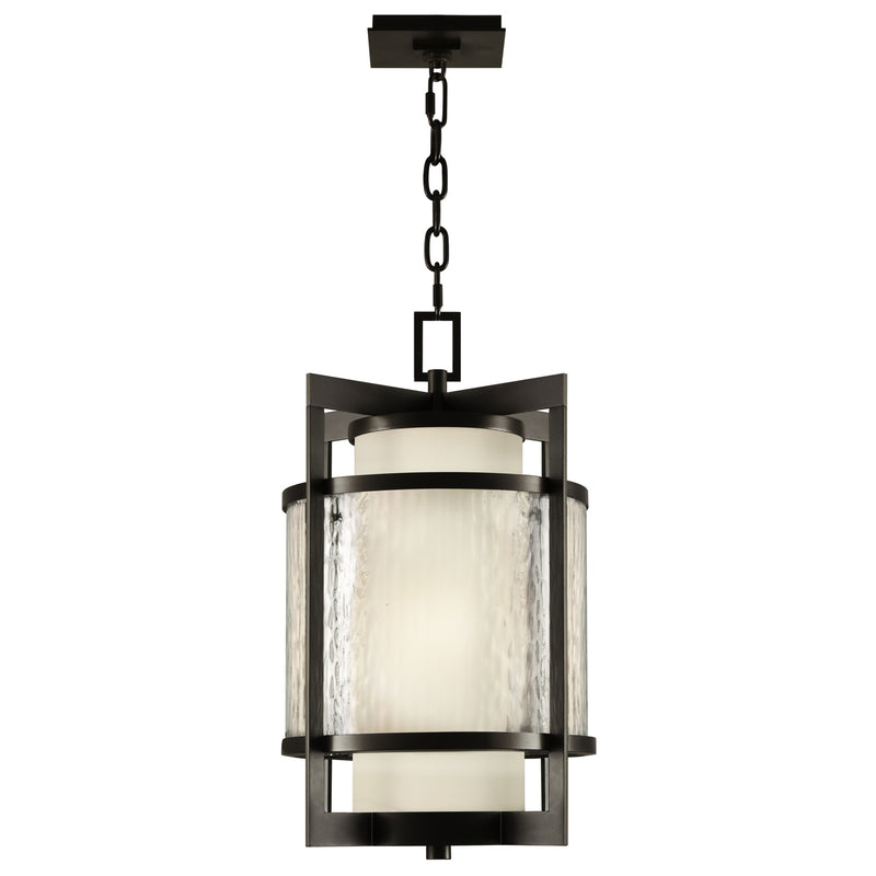 Fine Art Handcrafted Lighting - 817482ST - Two Light Outdoor Lantern - Singapore Moderne Outdoor - Bronze