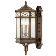 Fine Art Handcrafted Lighting - 837481ST - Three Light Outdoor Wall Mount - Holland Park - Bronze