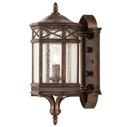 Fine Art Handcrafted Lighting - 844881ST - One Light Outdoor Wall Mount - Holland Park - Bronze