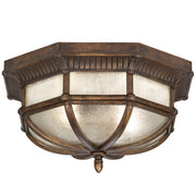 Fine Art Handcrafted Lighting - 845282ST - Two Light Outdoor Flush Mount - Holland Park - Bronze