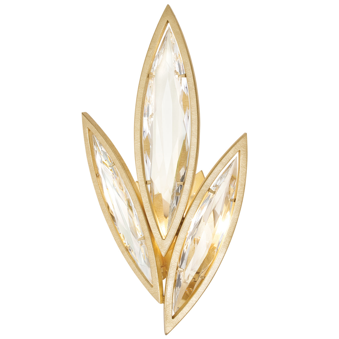 Fine Art Handcrafted Lighting - 849250-22ST - Two Light Wall Sconce - Marquise - Gold