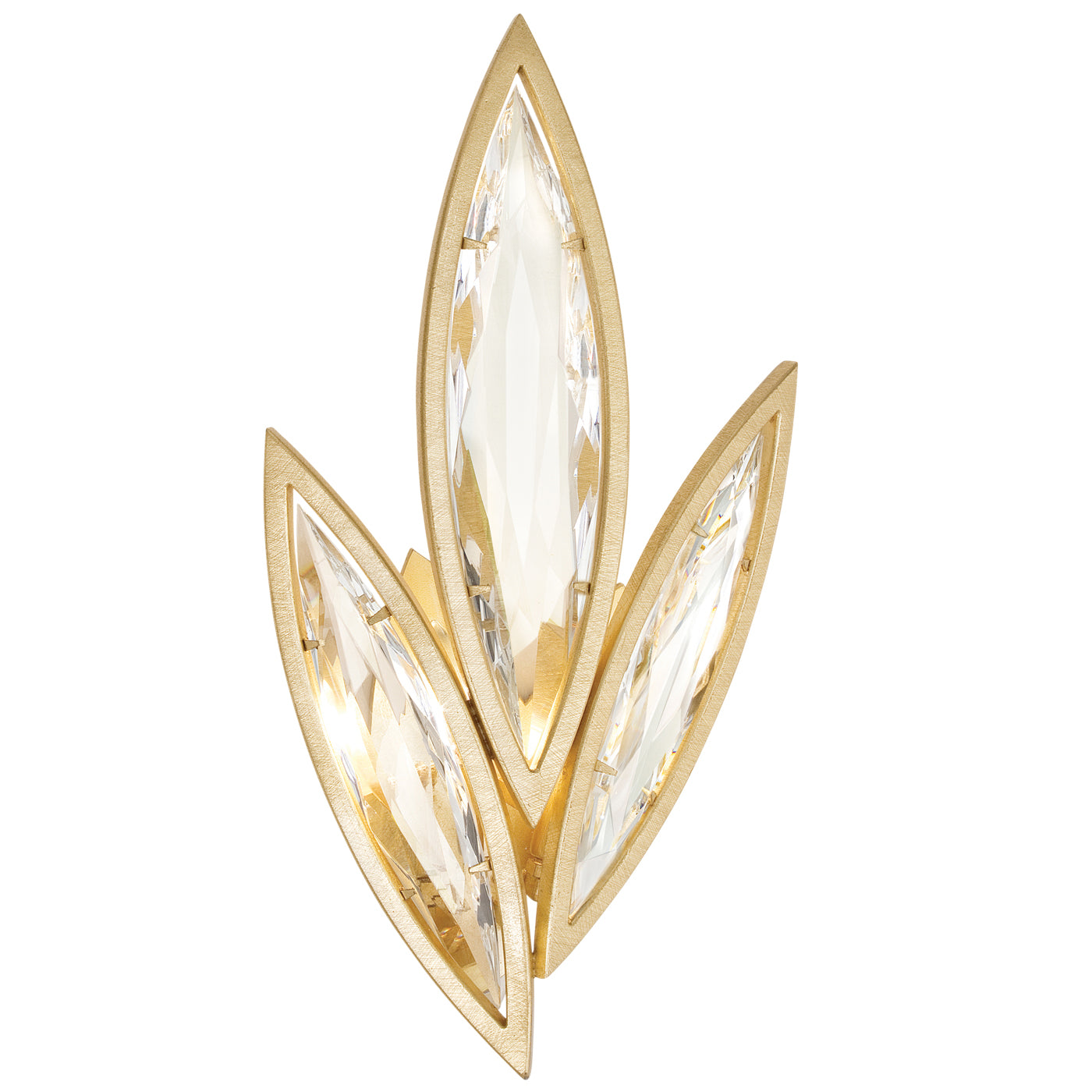 Fine Art Handcrafted Lighting - 854250-22ST - Two Light Wall Sconce - Marquise - Gold