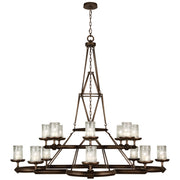 Fine Art Handcrafted Lighting - 860540ST - 16 Light Chandelier - Liaison - Bronze