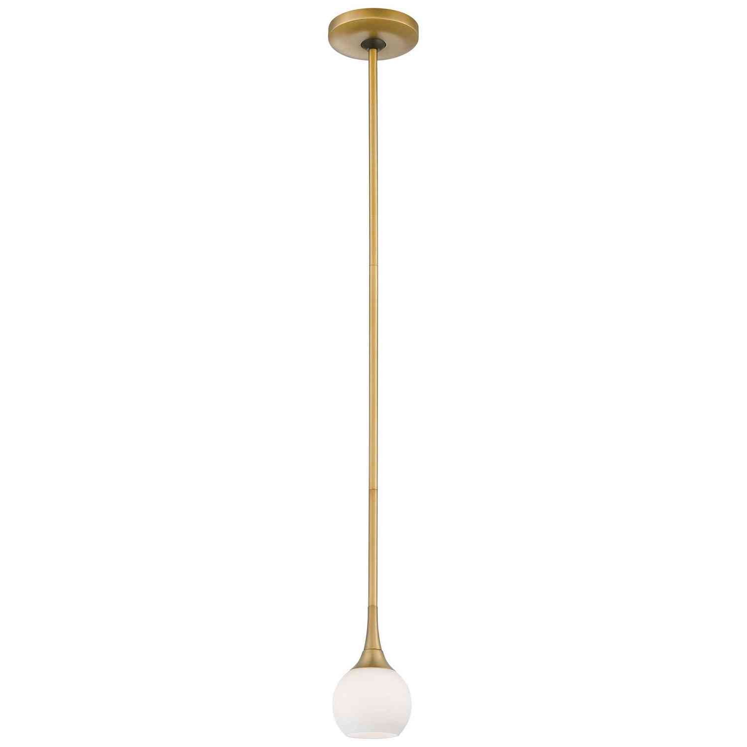 George Kovacs - P1801-248 - One Light Mini Pendant - Pontil - Honey Gold