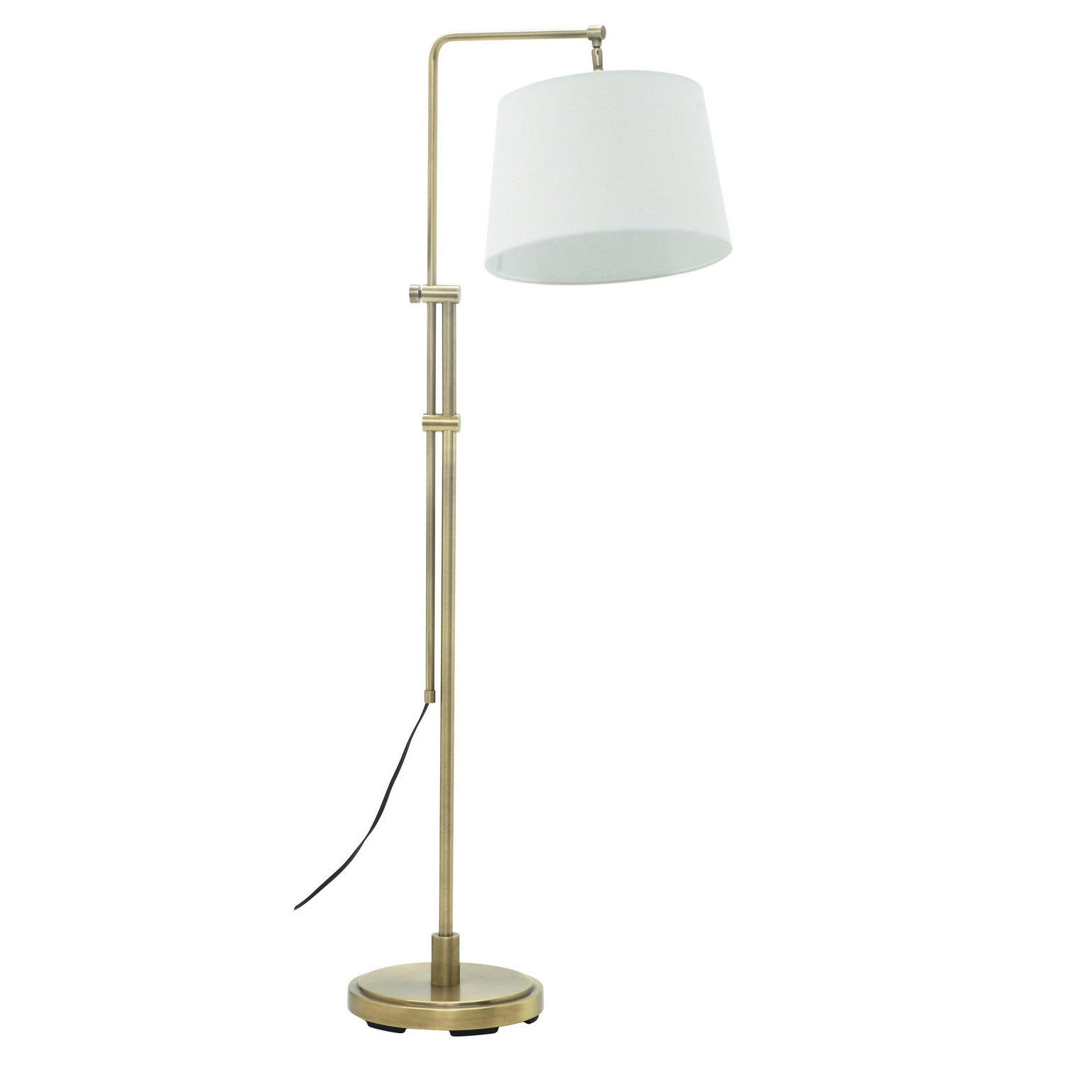House of Troy - CR700-AB - One Light Floor Lamp - Crown Point - Antique Brass