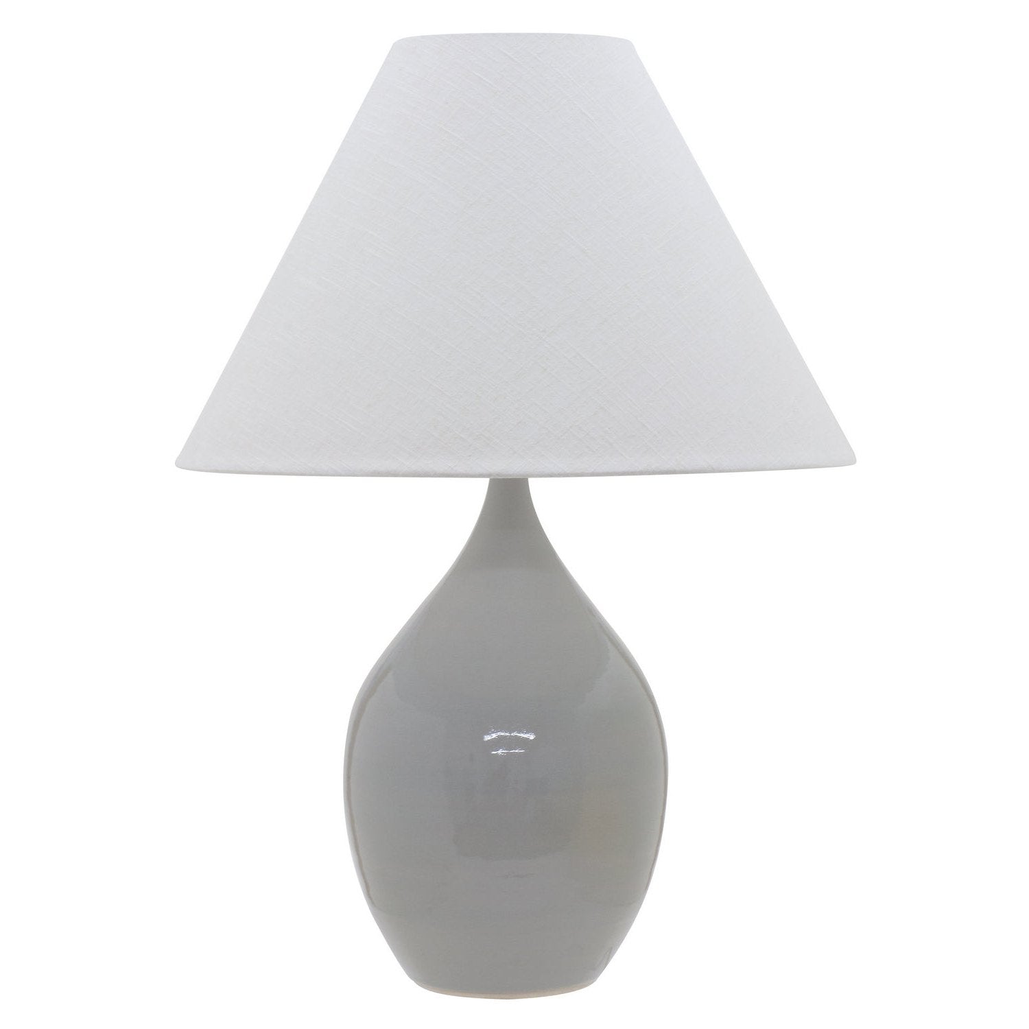 House of Troy - GS400-GG - One Light Table Lamp - Scatchard - Gray Gloss