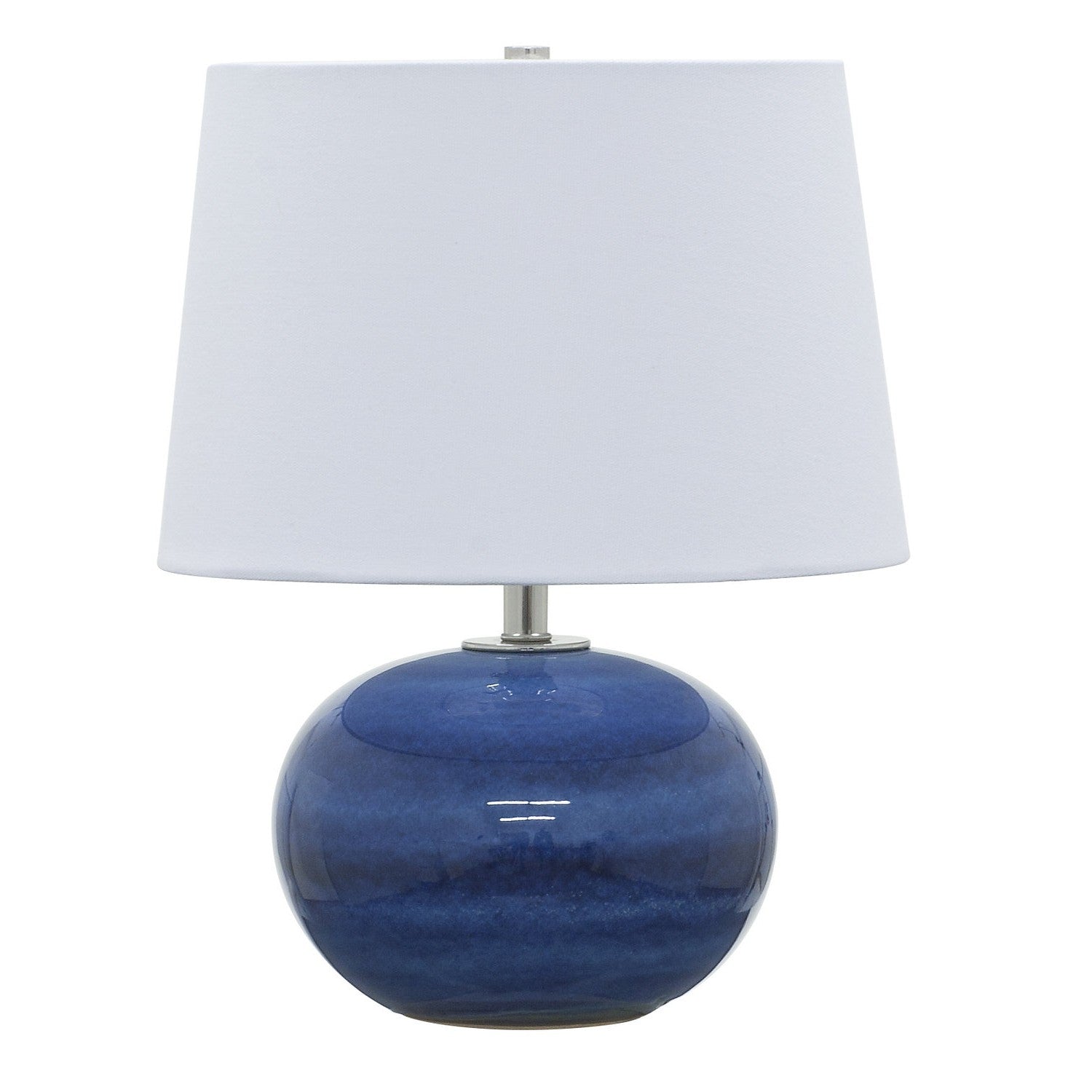 House of Troy - GS600-BG - One Light Table Lamp - Scatchard - Blue Gloss