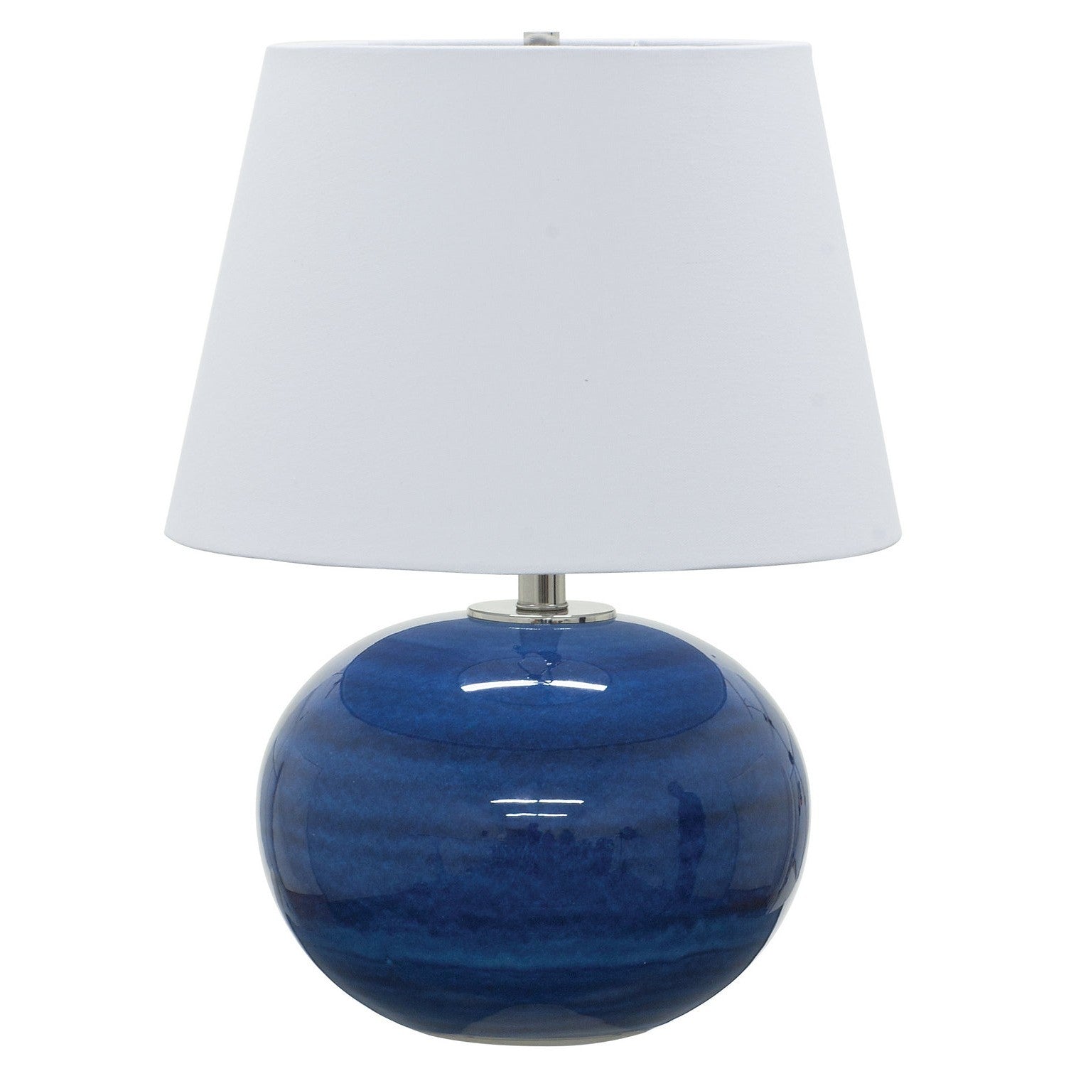 House of Troy - GS700-BG - One Light Table Lamp - Scatchard - Blue Gloss