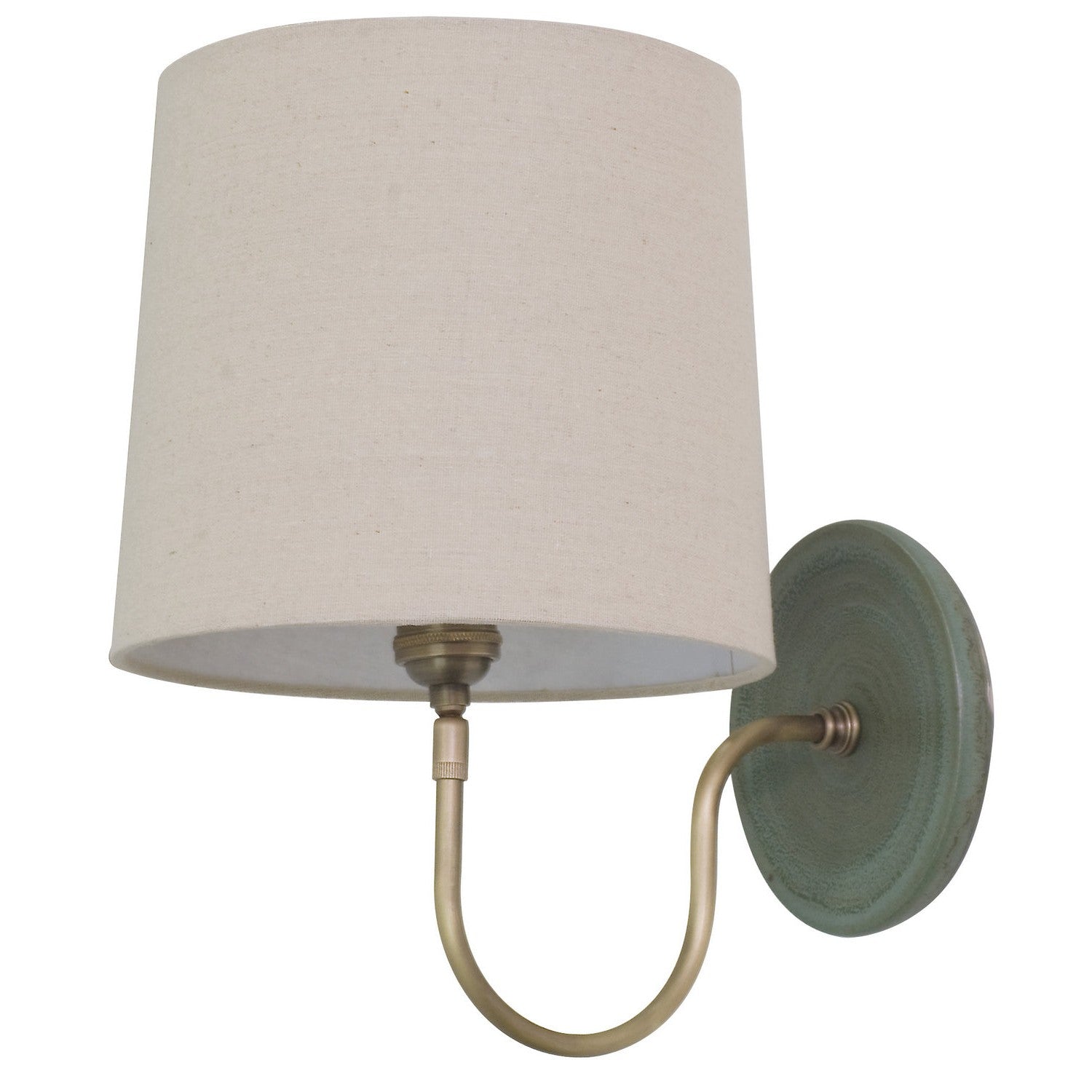 House of Troy - GS725-GM - One Light Wall Sconce - Scatchard - Green Matte